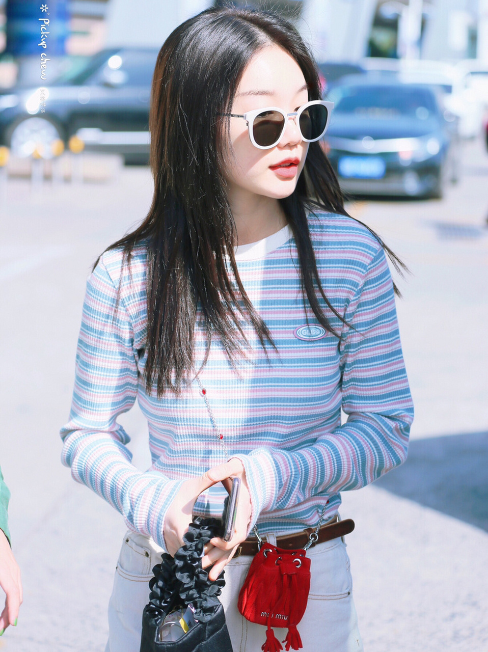 徐梦洁私服 为什么她会给人感觉特别甜 火箭少女成员徐梦洁机场私服穿