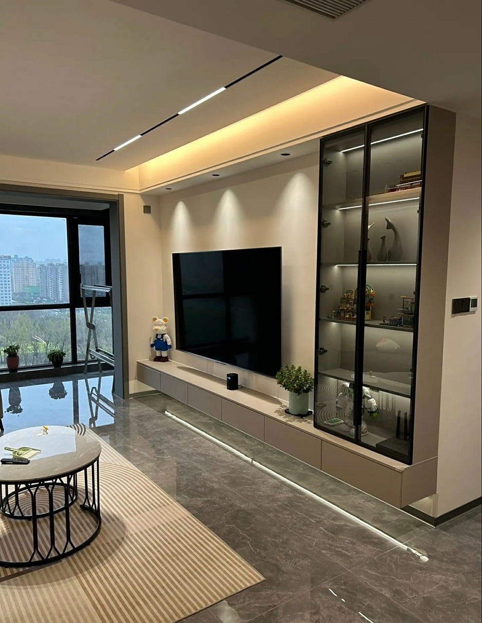 现代简约风格案例分享——无主灯设计#装修