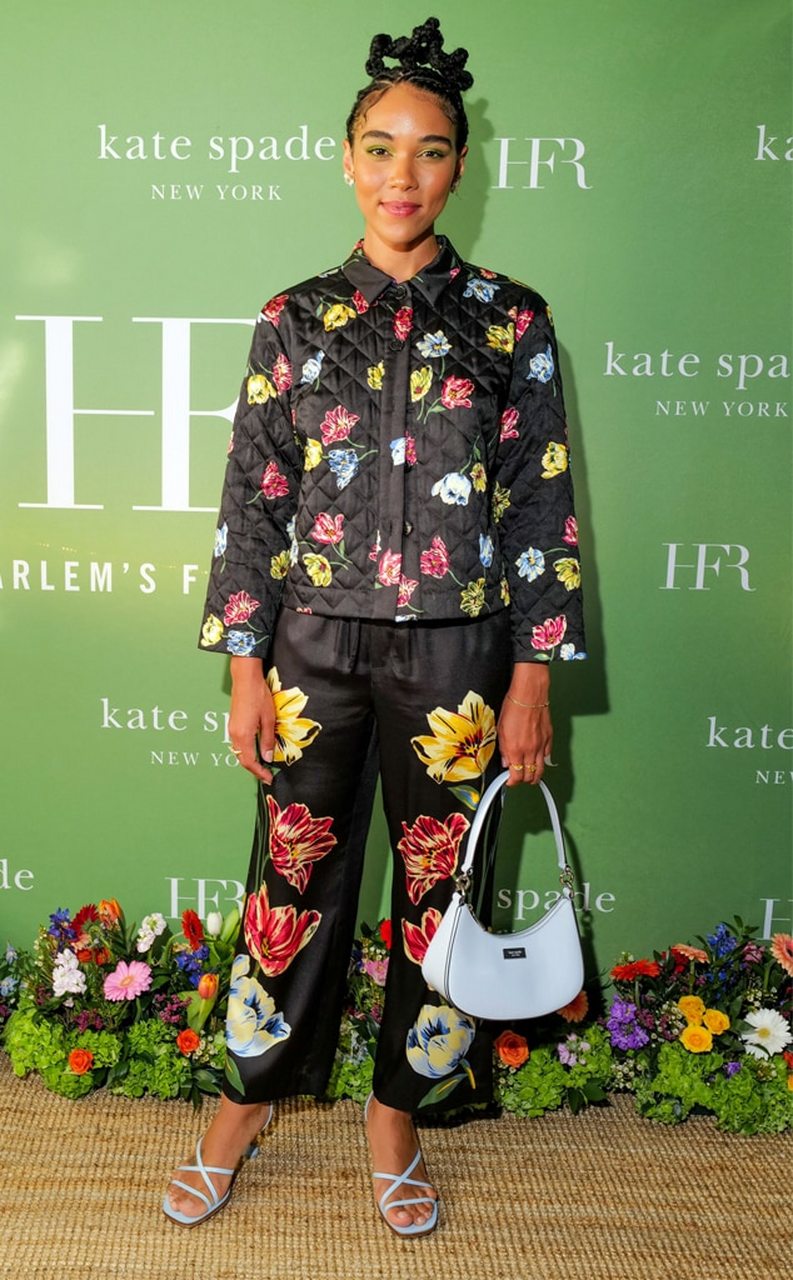 女演员亚历山德拉·希普 (alexandra shipp)在 harlems fashion row
