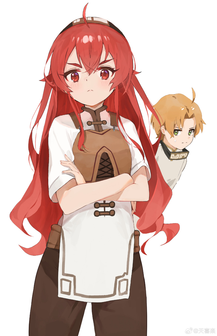 无职转生# 鲁迪乌斯和他的三位老婆