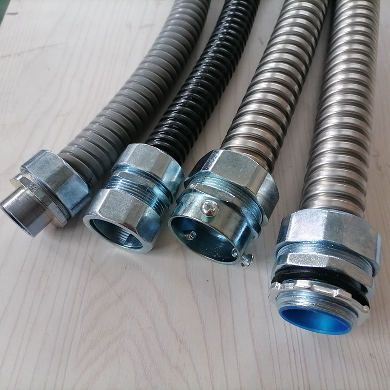 金属软管设备箱体外丝接头,锌合金,不锈钢,铜镀镍材质规格可定制