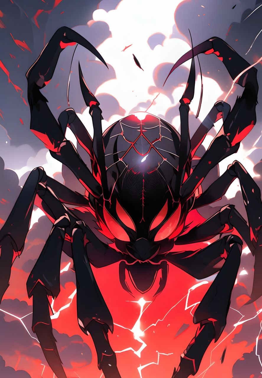 a绘20#蜘蛛##二次元##图片##动漫头像和壁纸