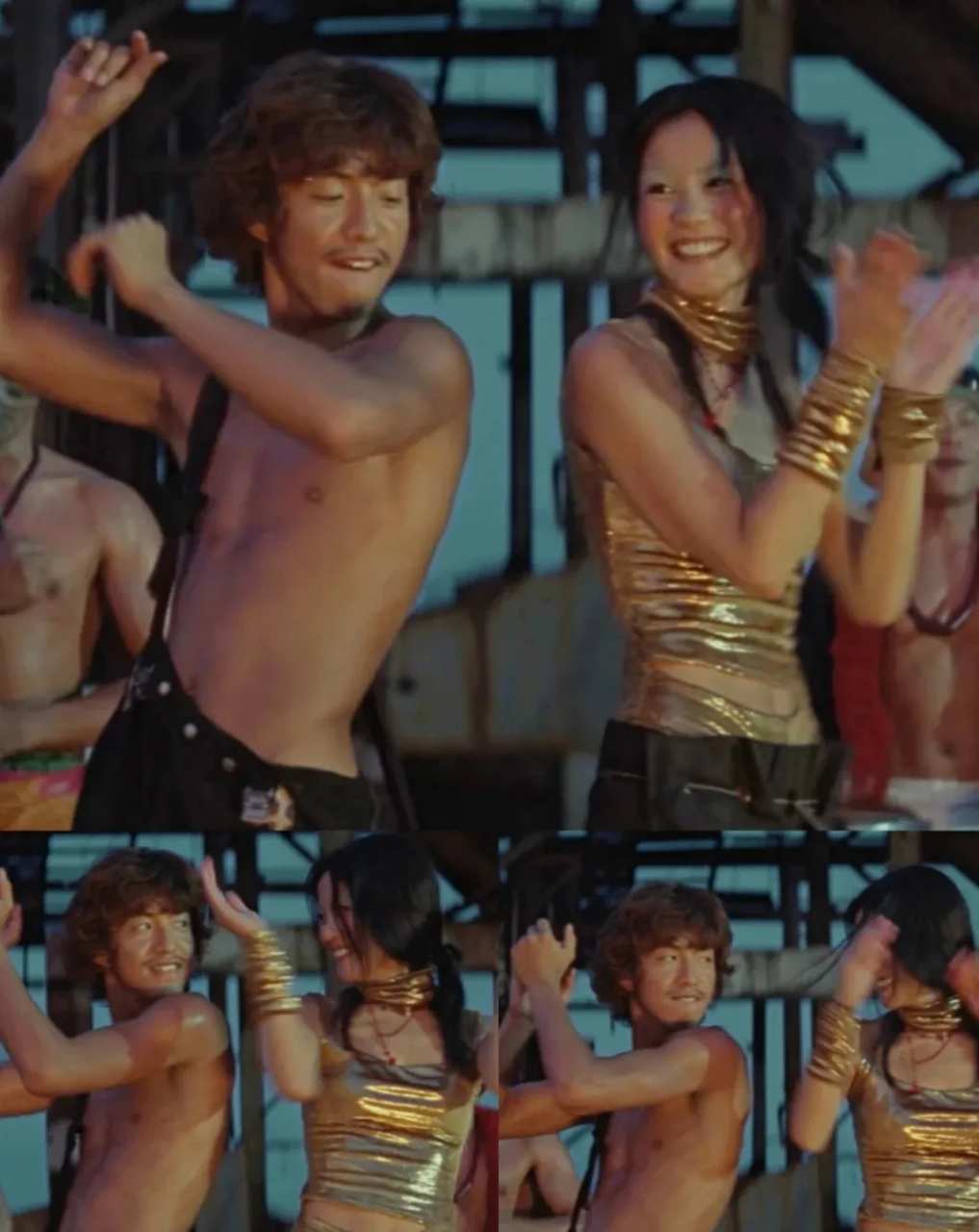 17年前王菲在和木村拓哉一组大片!