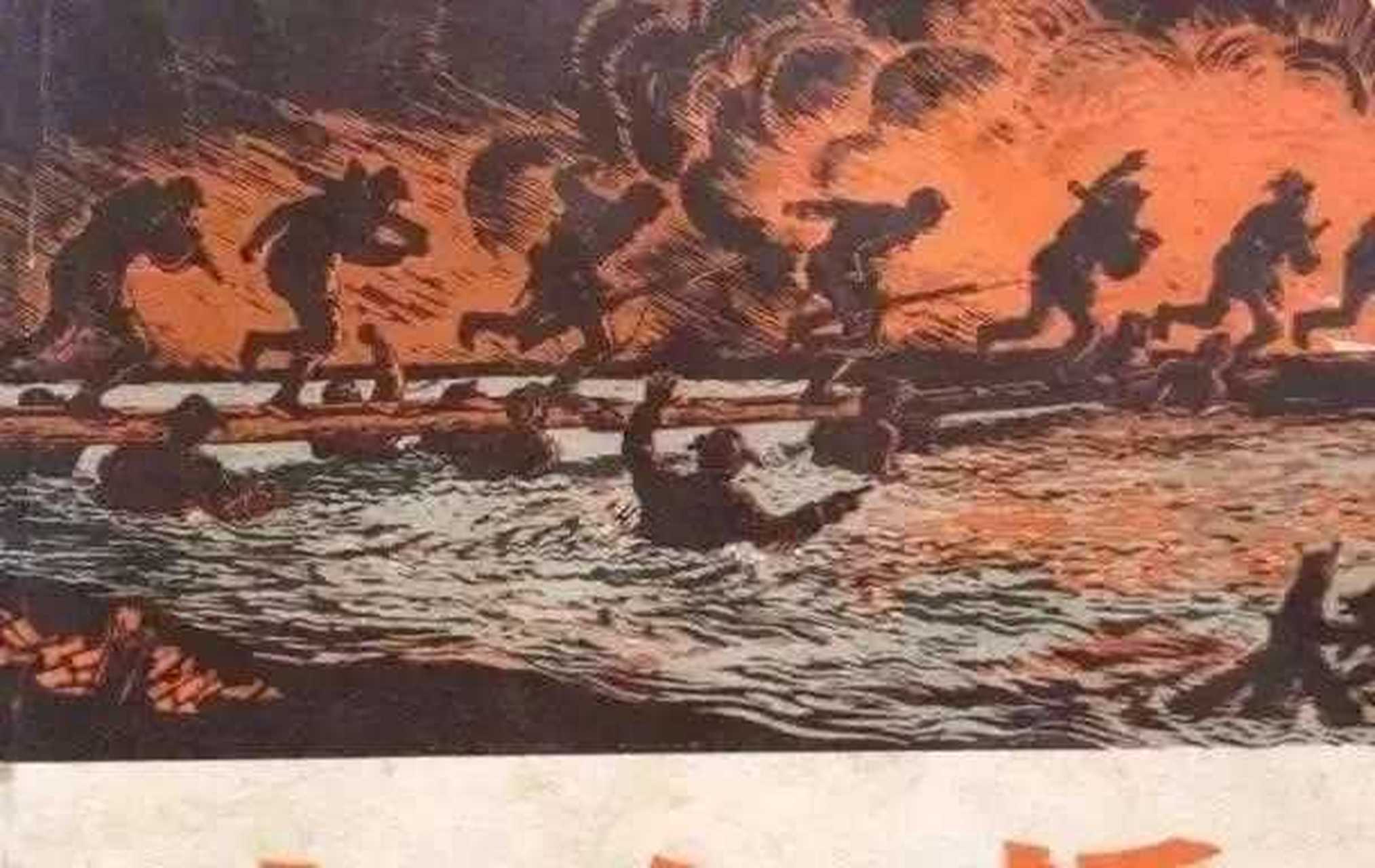 淮海战役打响后,华野九纵从新安镇南下,风驰电掣般地追击正在撤往徐州