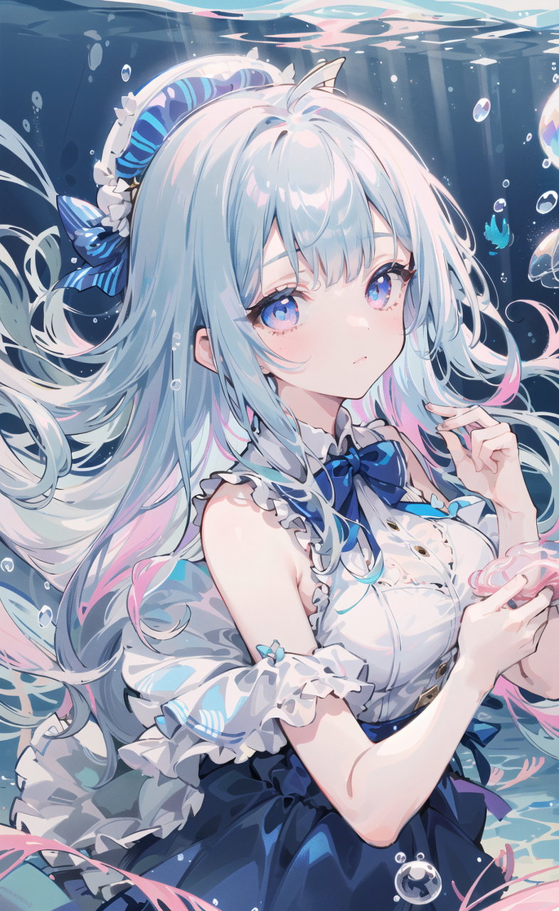 水母姬[滑稽]  #二次元美图