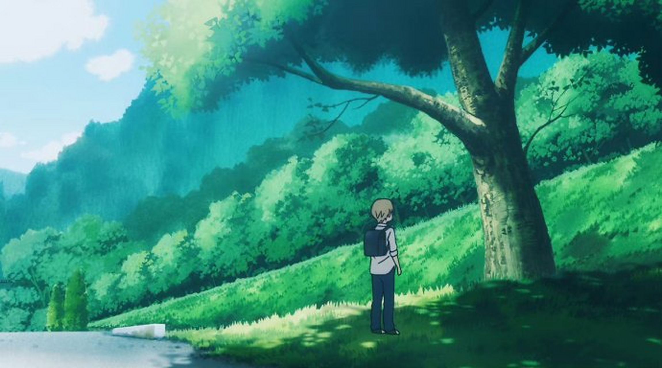 「夏目友人帐 」里的夏天,治愈的色彩 #夏目友人帐# #经典动漫