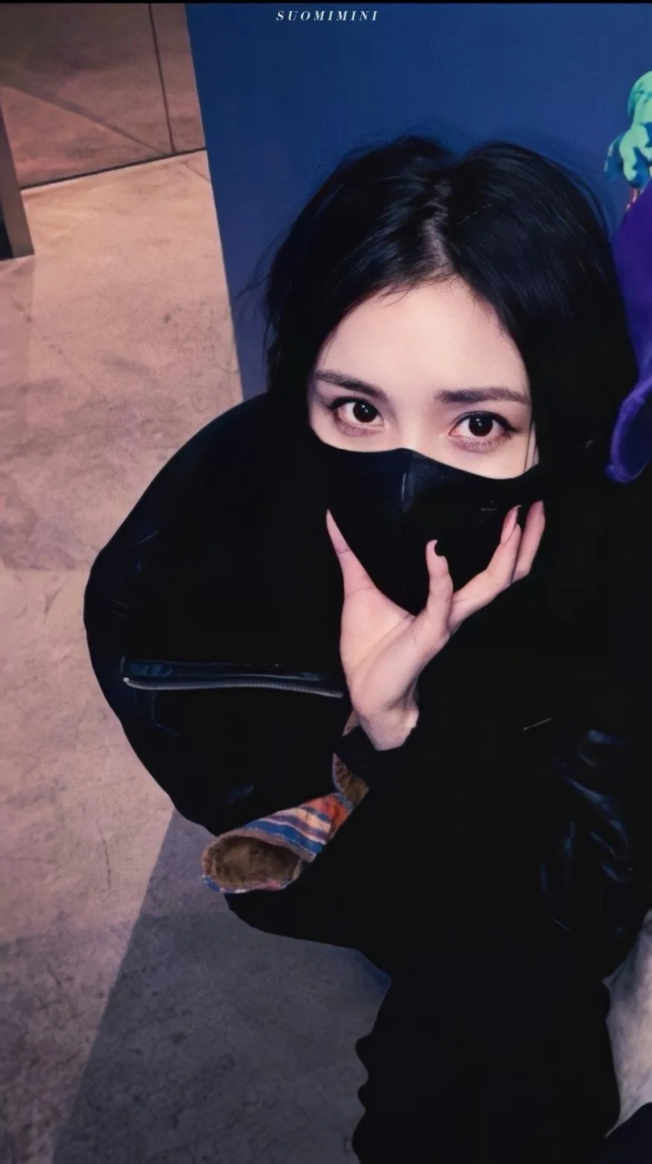 杨幂环球影城出游日记壁纸篇! 超美!口罩都盖不住的颜值!