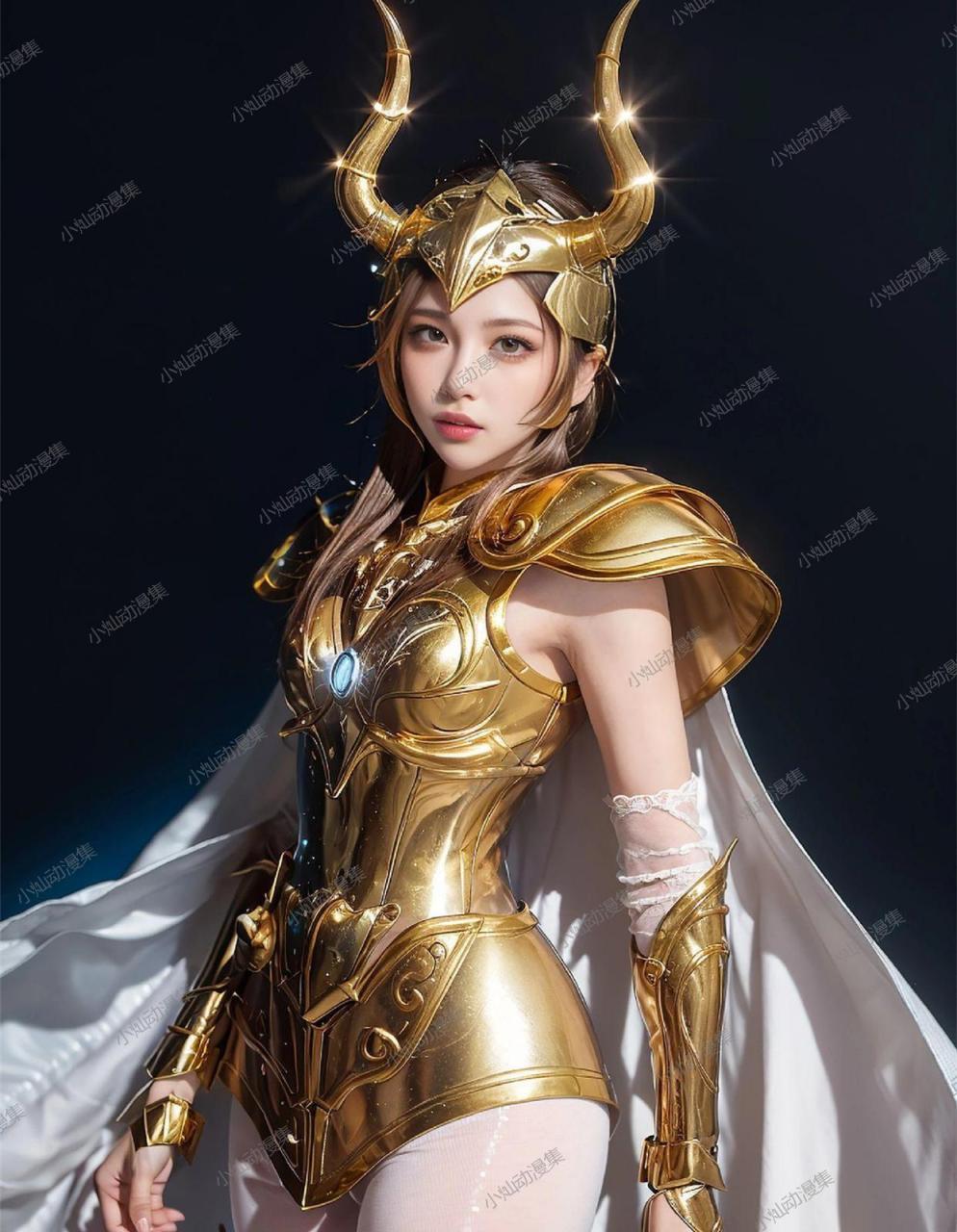 我cosplay了山羊座黄金圣斗士!