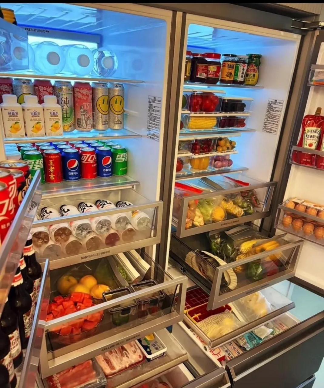 一直有这样一个疑惑,大家会把冰箱塞得满满当当吗 像这样日常的东西