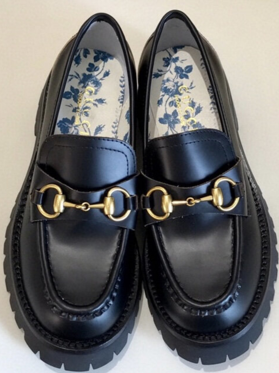 白鹿同款的gucci厚底乐福鞋非常百搭  跟随白鹿购买的gucci厚底乐福鞋