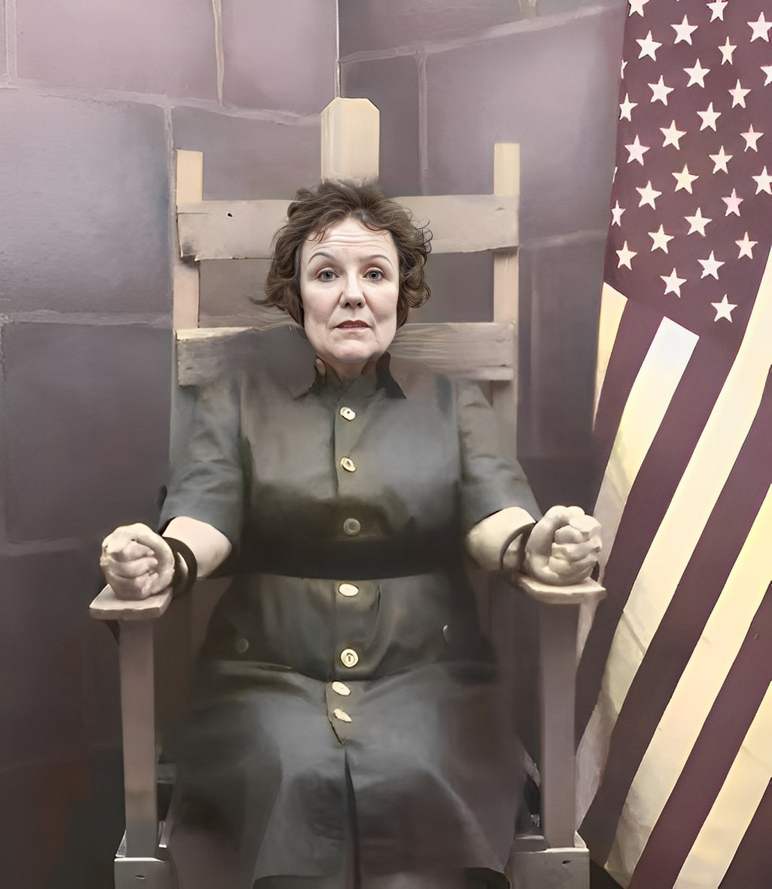 1953年,艾瑟尔在美国面临电刑.