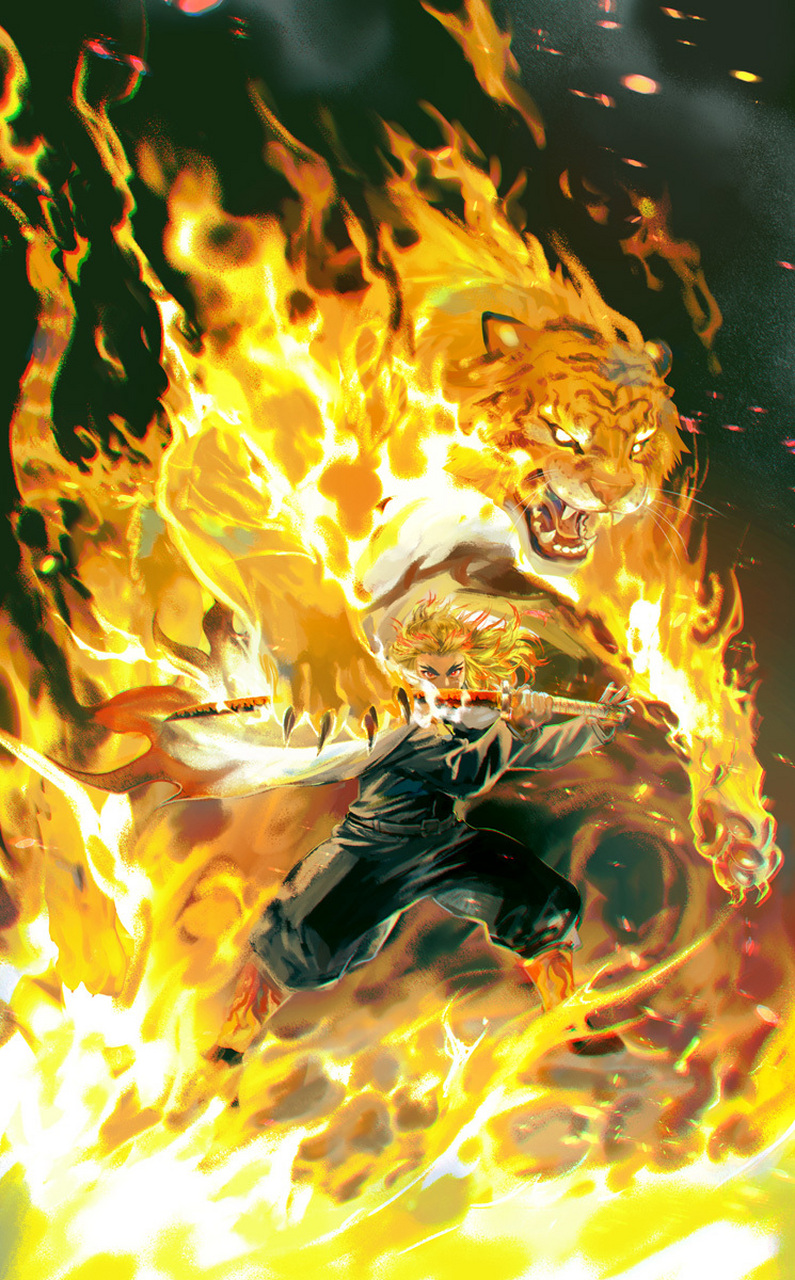 鬼灭之刃# 鬼灭 炎虎 twi:unekoheyhey