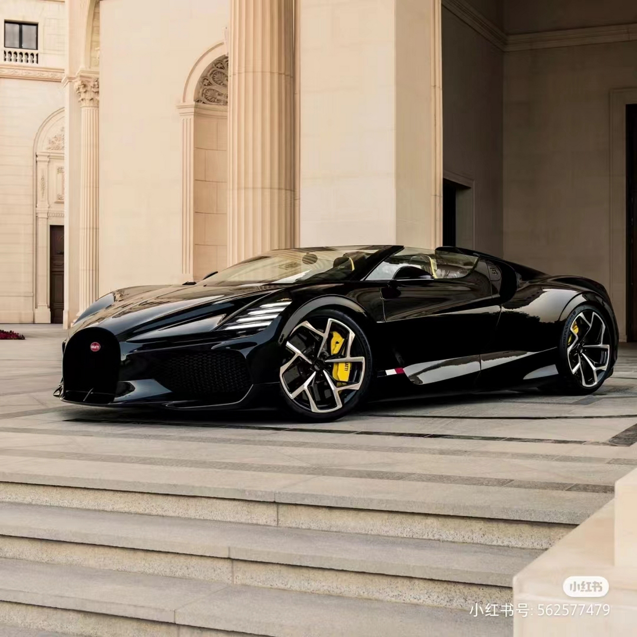 最昂贵的黑武士|布加迪mistral 玩车的朋友很多都喜欢黑武士风格吧,大
