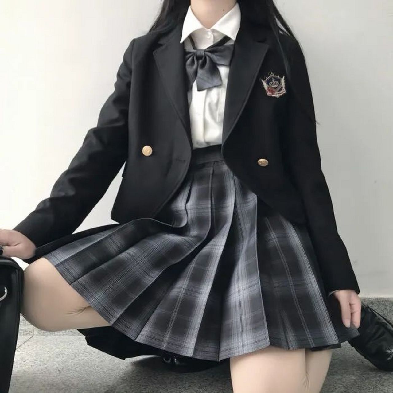 jk制服绘制参考,也可以做头像哦