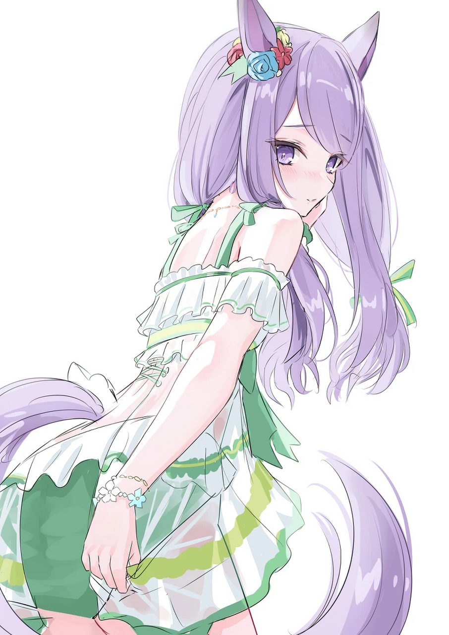 赛马娘#  目白麦昆 1画师:ほーた 2画师:umiki 3画师:ほーた 4画师:h