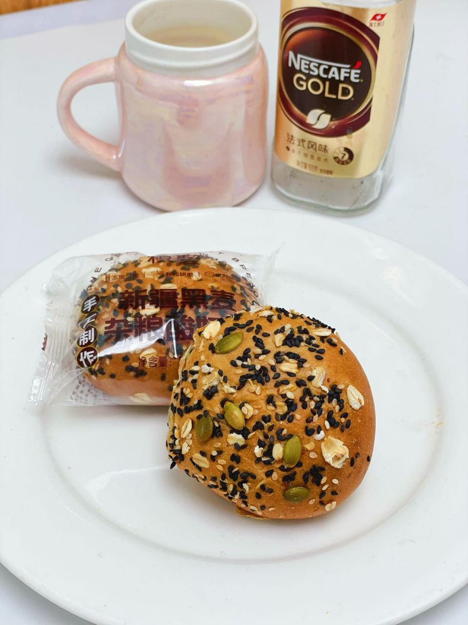 『拍就送新疆勺蜜【积蜜】新疆手工黑麦杂粮酸奶包 酸奶超多 一口就