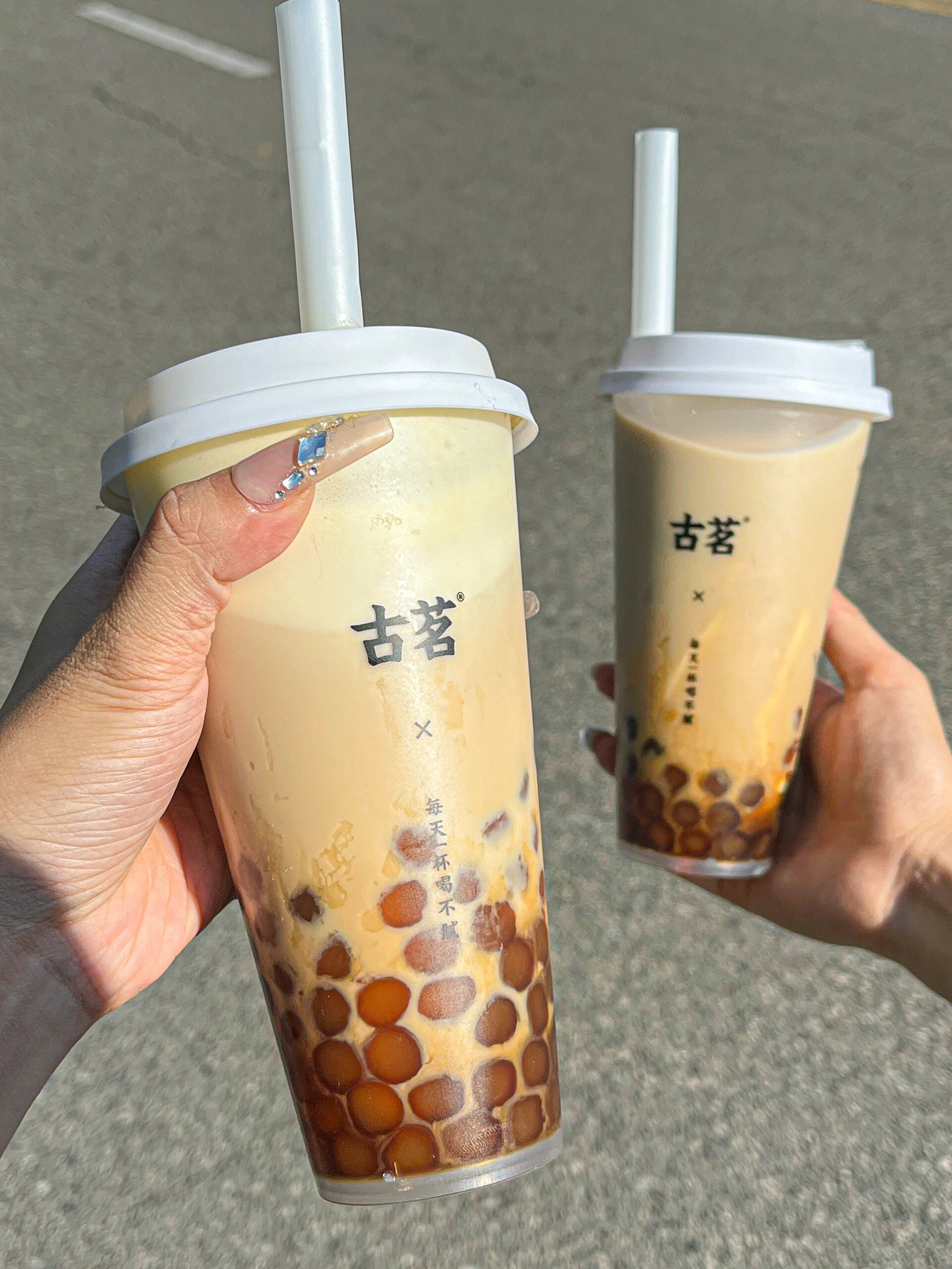 刚喝完就迫不及待和你们说啊啊啊 古茗怎么这么会最近天冷了就很想喝