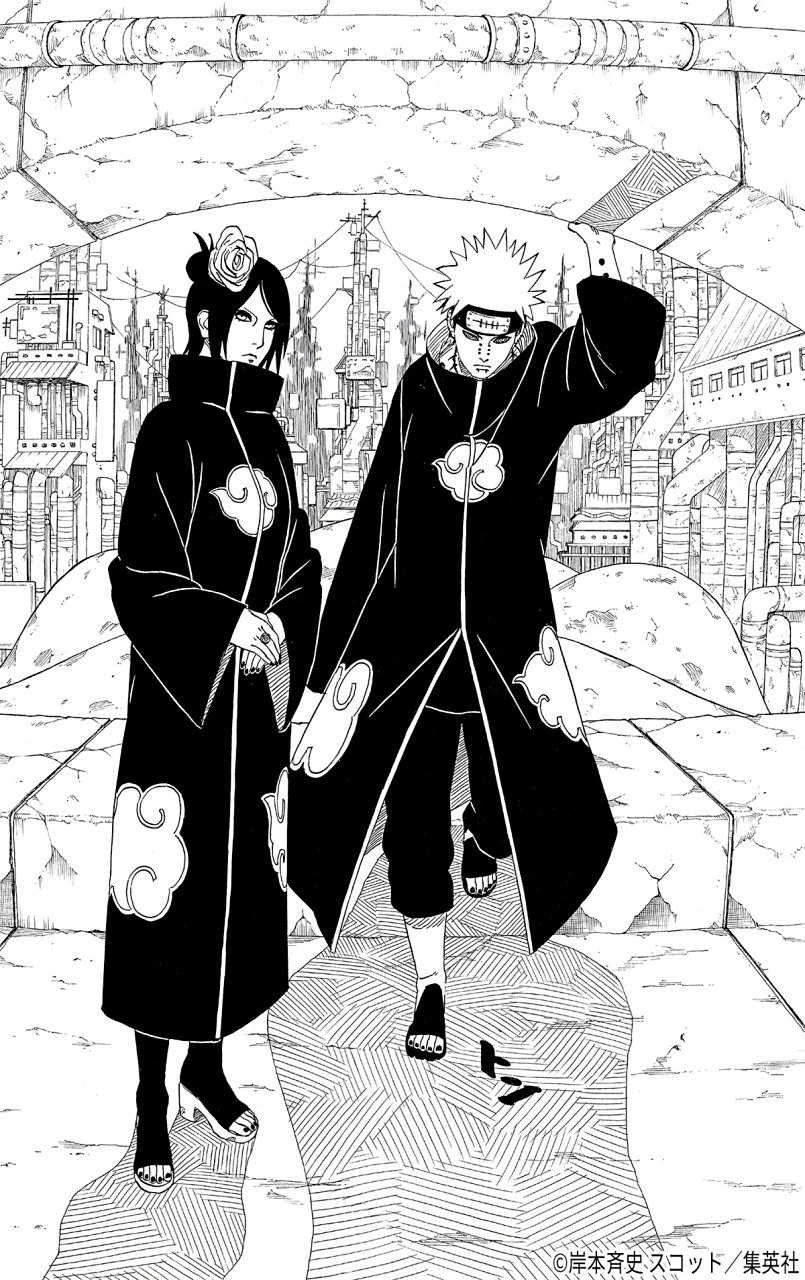 「火影忍者」小南&弥彦 2月20日生日官方祝贺图文公开 95 #火影忍者