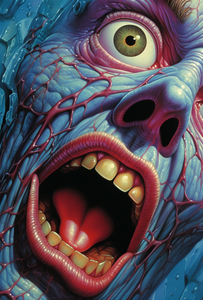 胆小勿入,可怕的眼睛! 图片确实有点瘆人!