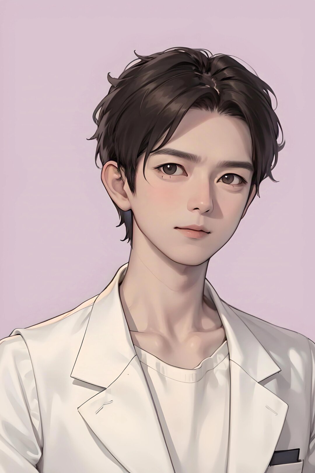 这幅动漫画作品无疑是一件杰出的艺术品,展现了李现的魅力和个性