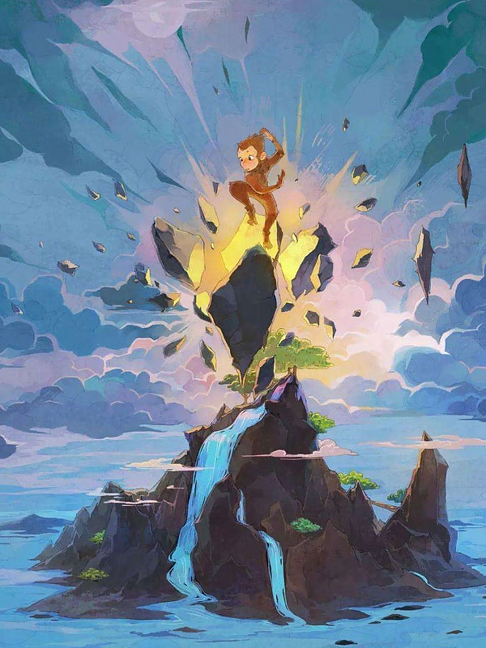 其石有三丈六尺五寸高,有二丈四尺围圆.