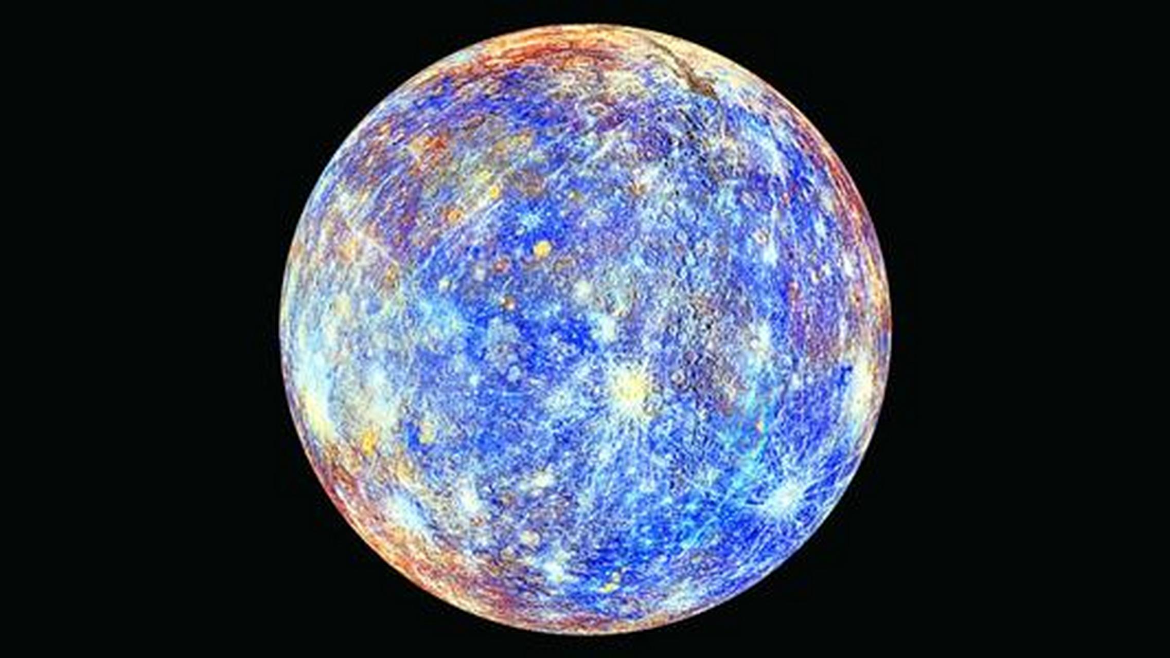 水星上全是水吗?其实不但没有水,还被岩浆所覆盖了 #水星