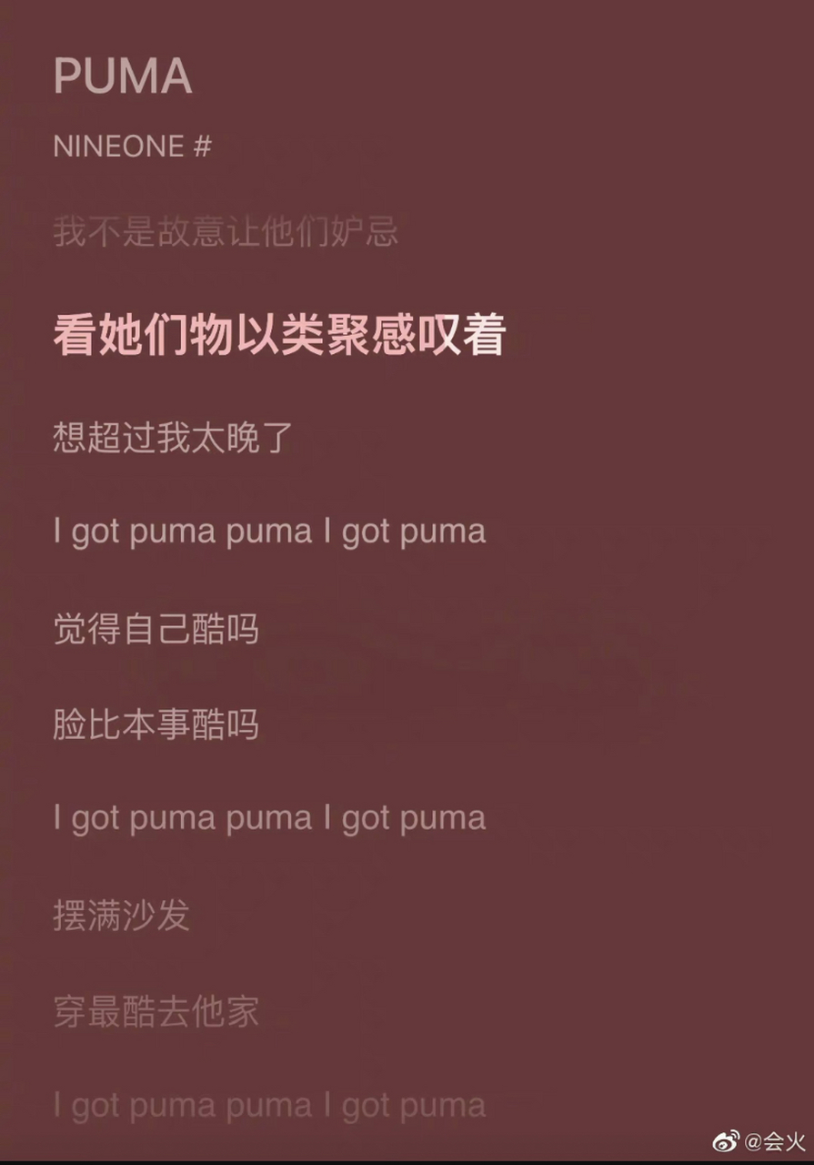 PUMA乃万图片