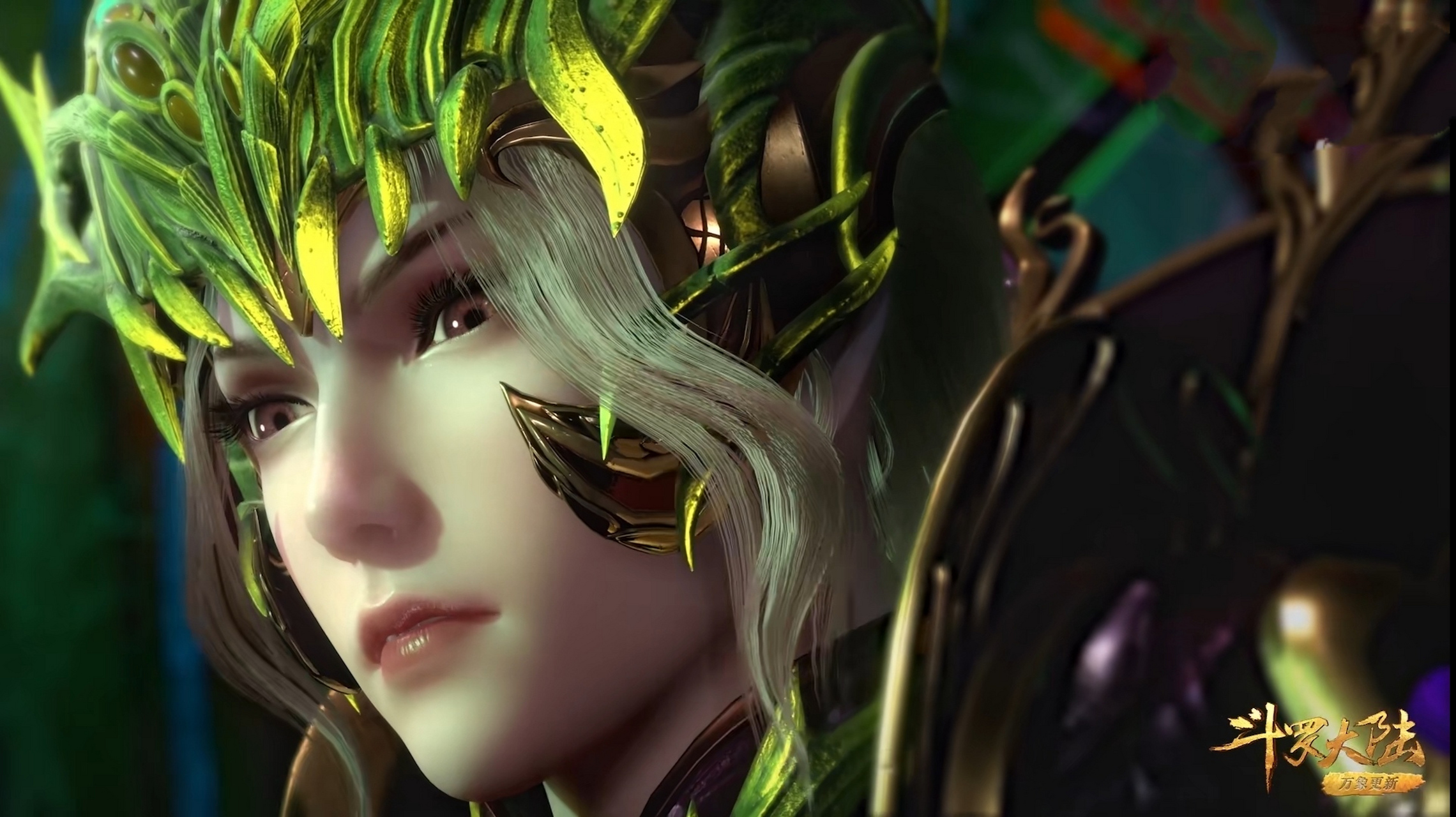 不管是魂师形态,还是成为罗刹神之后的模样,都是《斗罗大陆》动画的