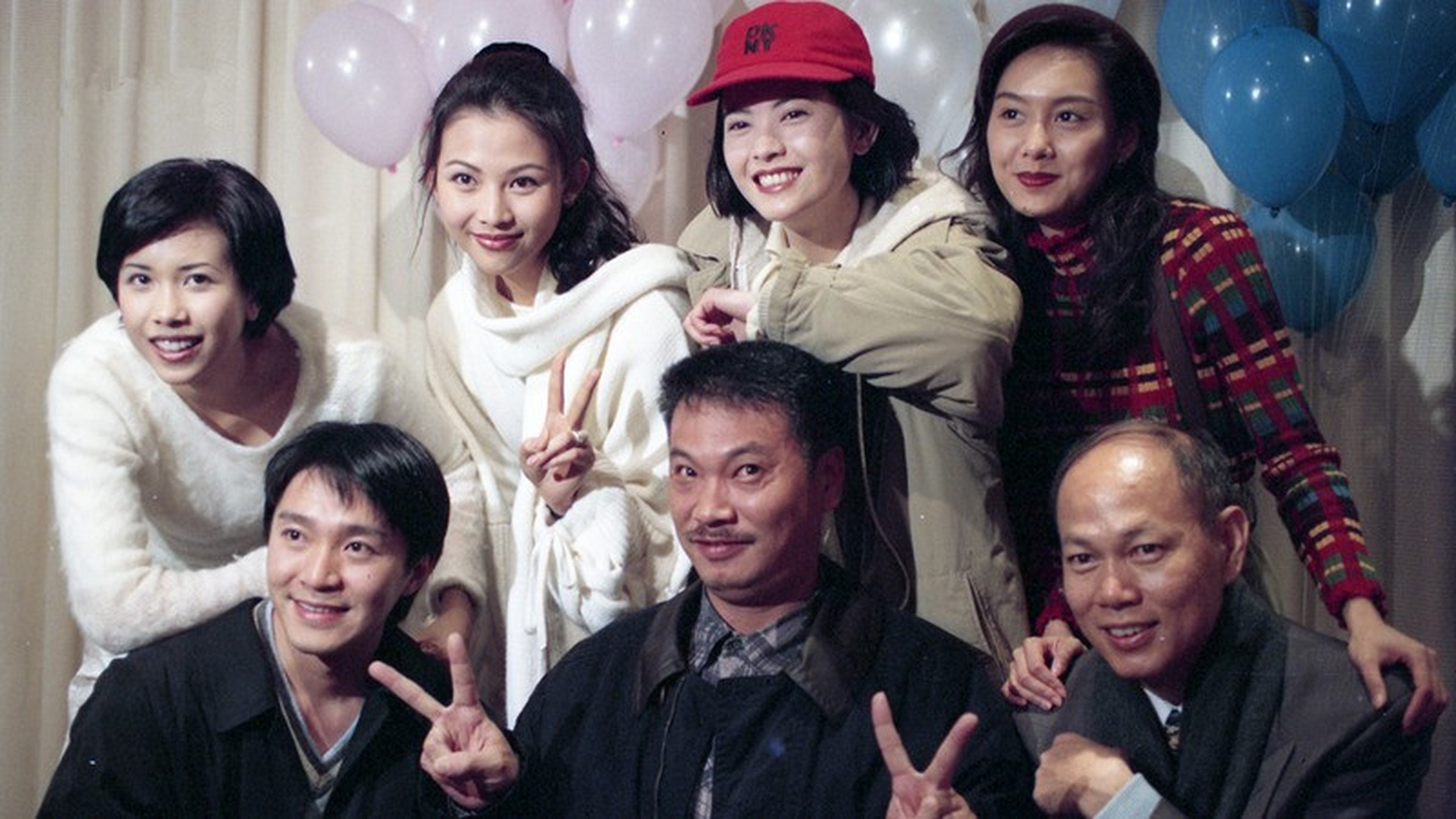 《大话西游》剧组旧照!蓝洁瑛的颜值厉害了!