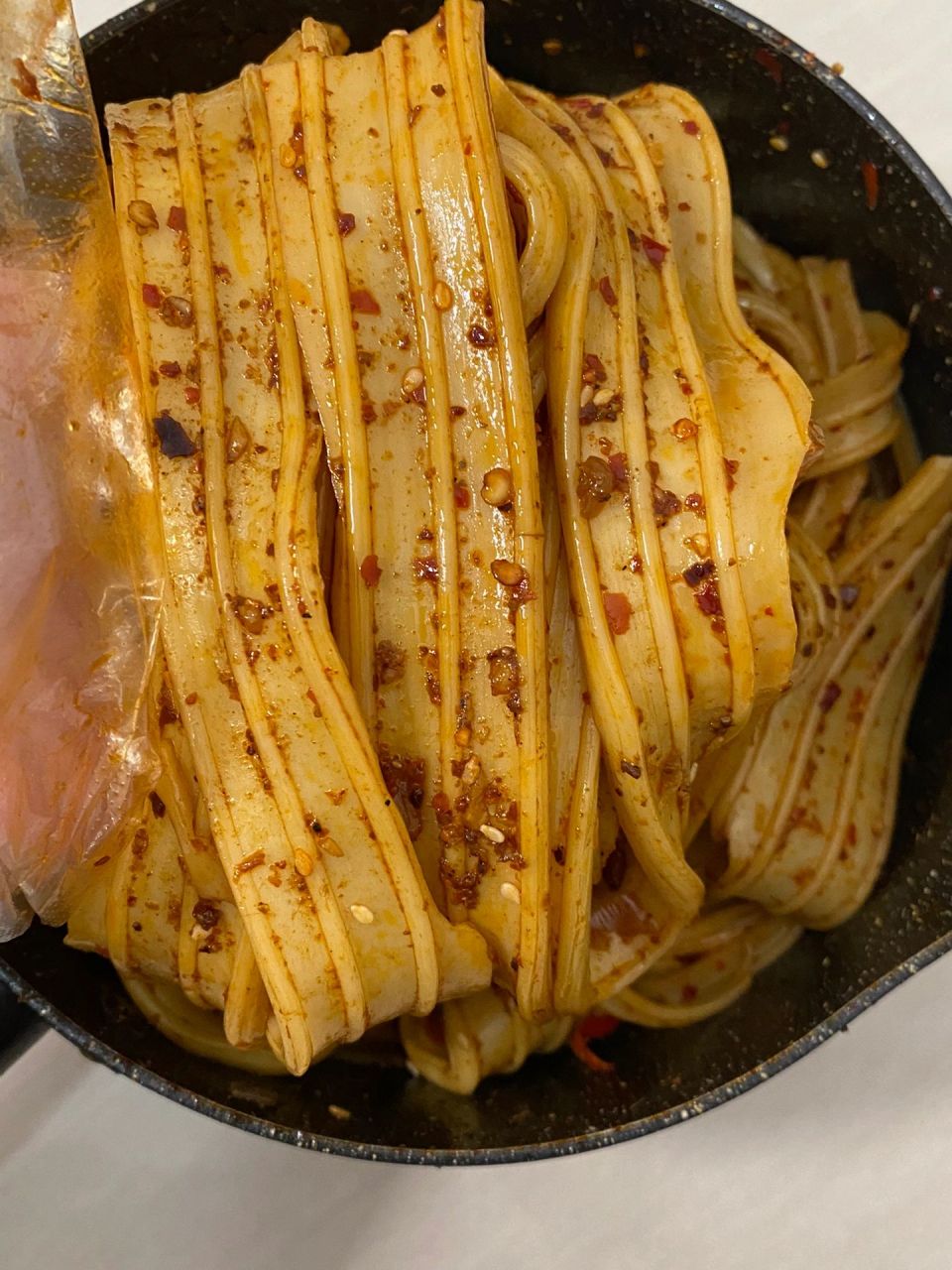 超好吃又简单的麻辣芋头粉,q弹爽滑 家人们~我会做小时候那种辣条芋头