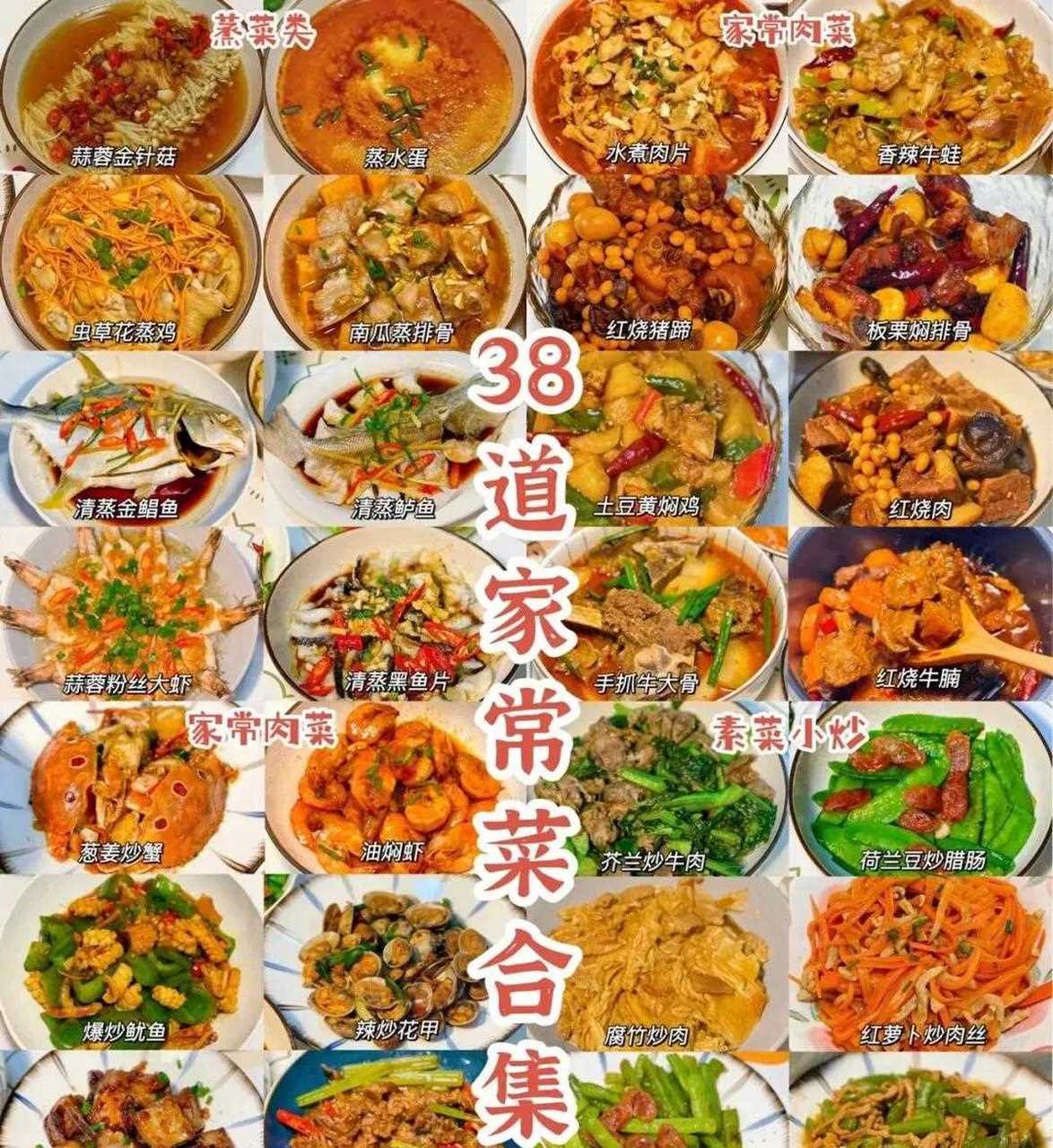 给女朋友做的30多种家常菜合集,美味下饭,保证一个月不重样,给各位