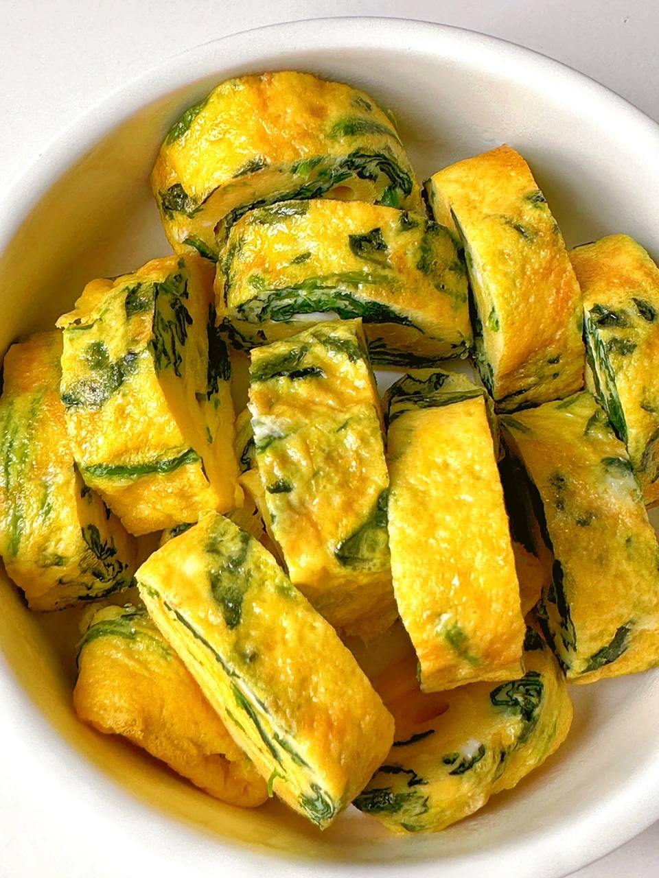 10m77菠菜鸡蛋卷|补钙补铁73营养好吃