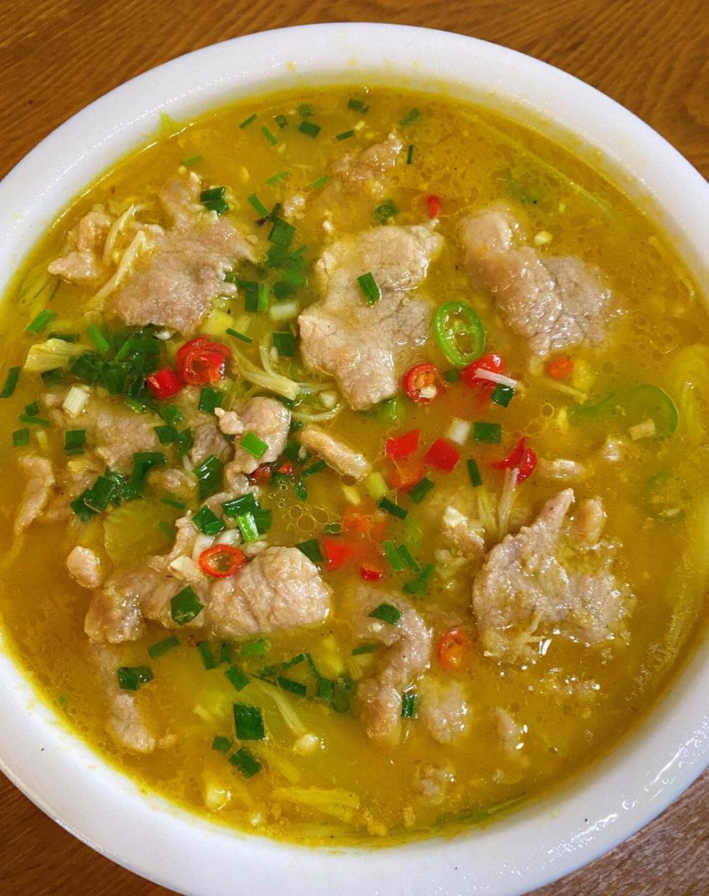 酸汤里脊肉片,味道绝了!