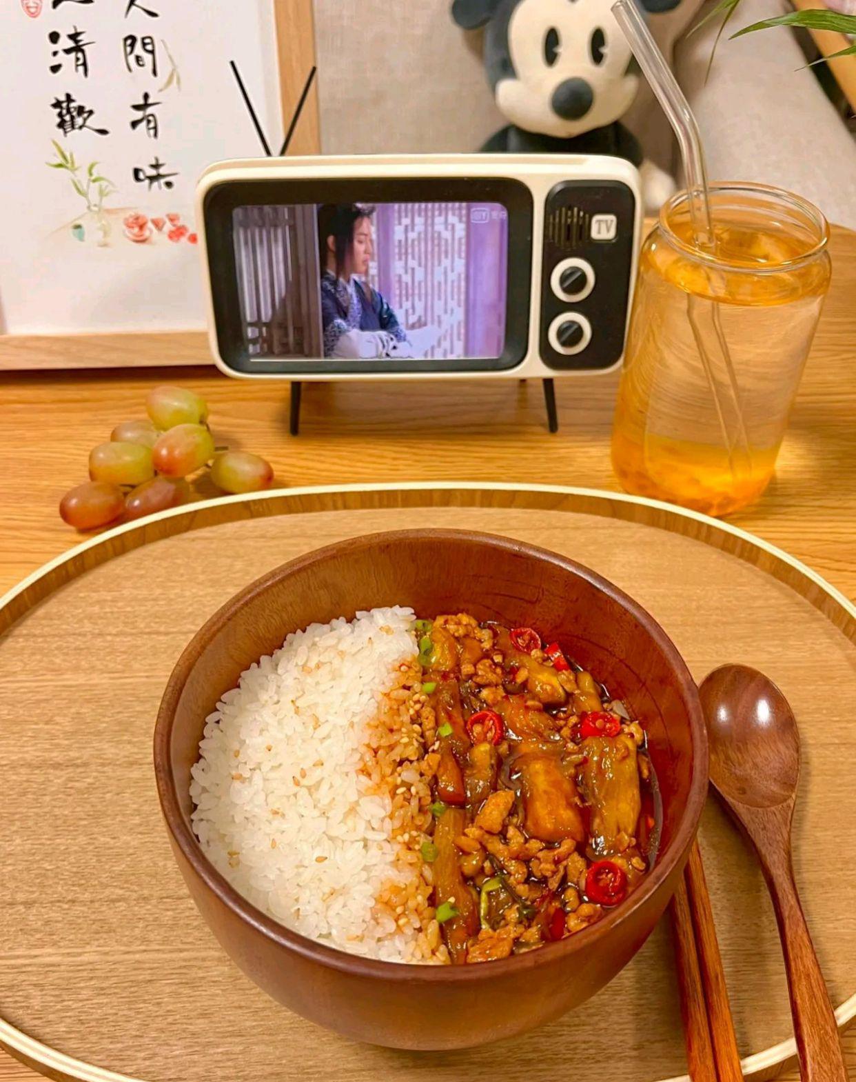 少油版·肉末茄子·软烂入味拌饭巨香 详细做法见后图哦怕胖的姐妹看