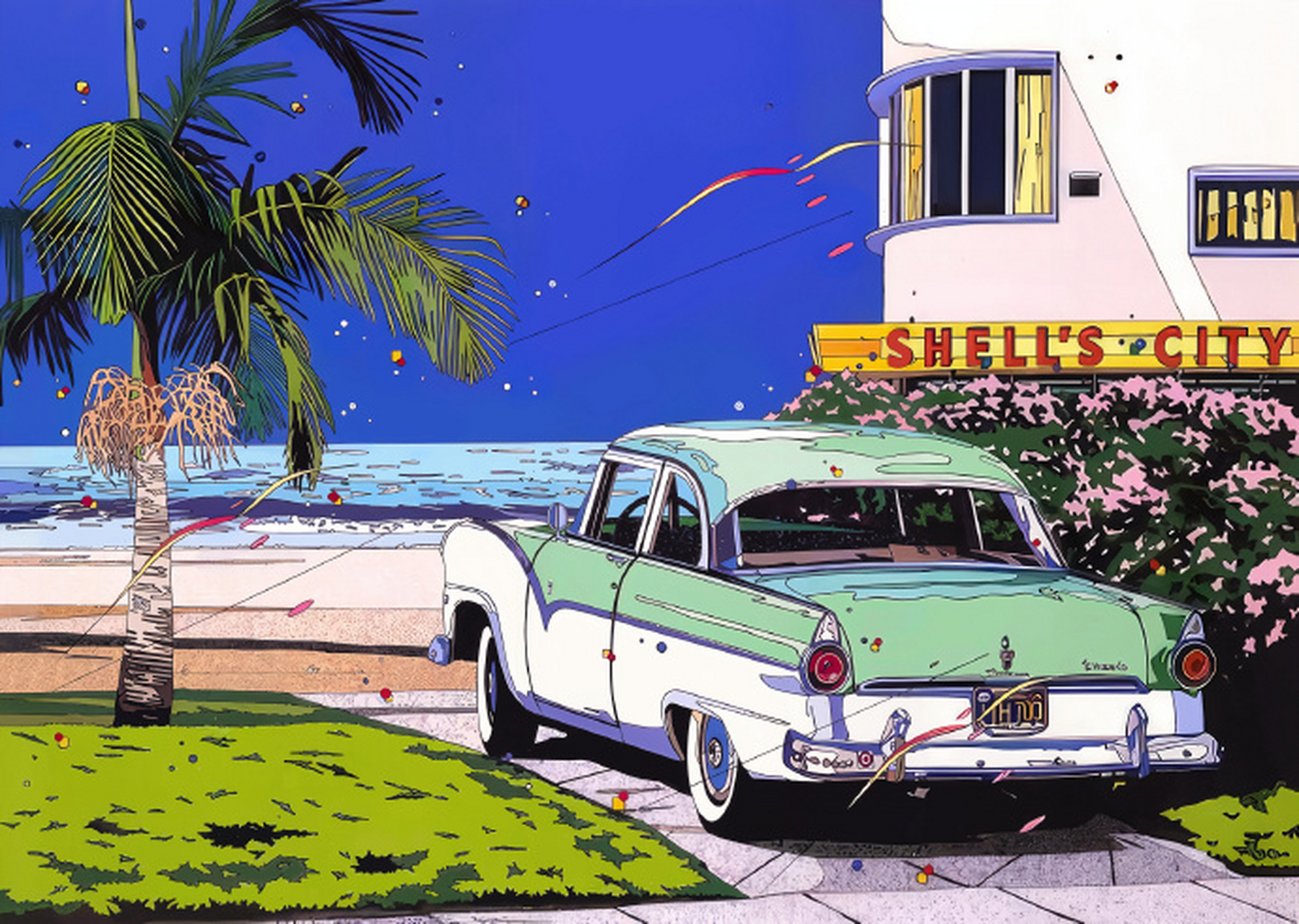 海边的夏天 | eizin suzuki 67676767#插画