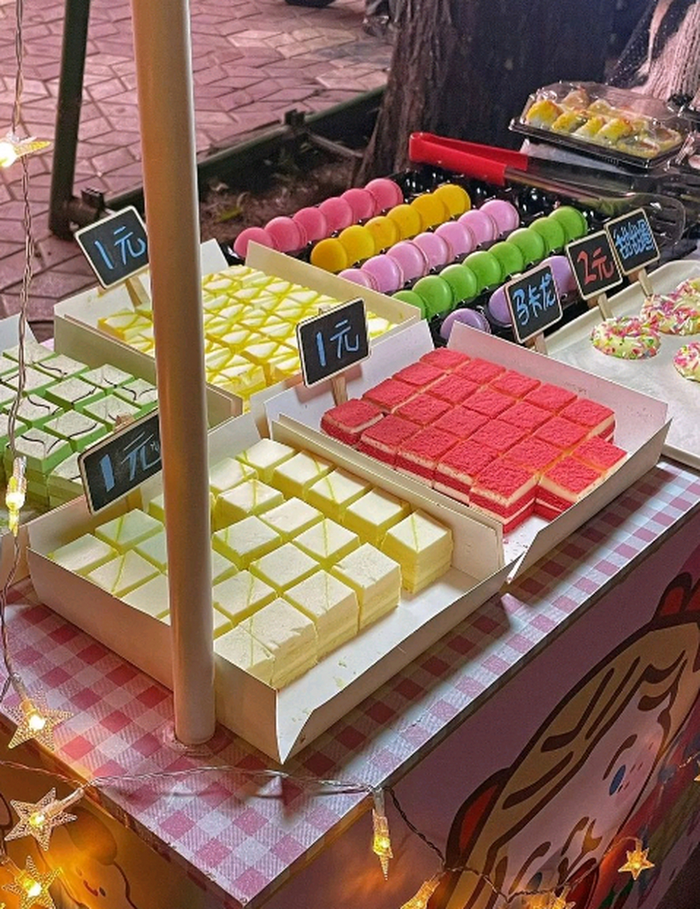 这种路边摊的小蛋糕,能保证干净吗?