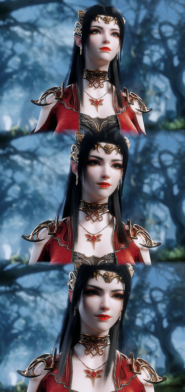 一起来感受下美杜莎女王的盛世美颜 #美杜莎壁纸