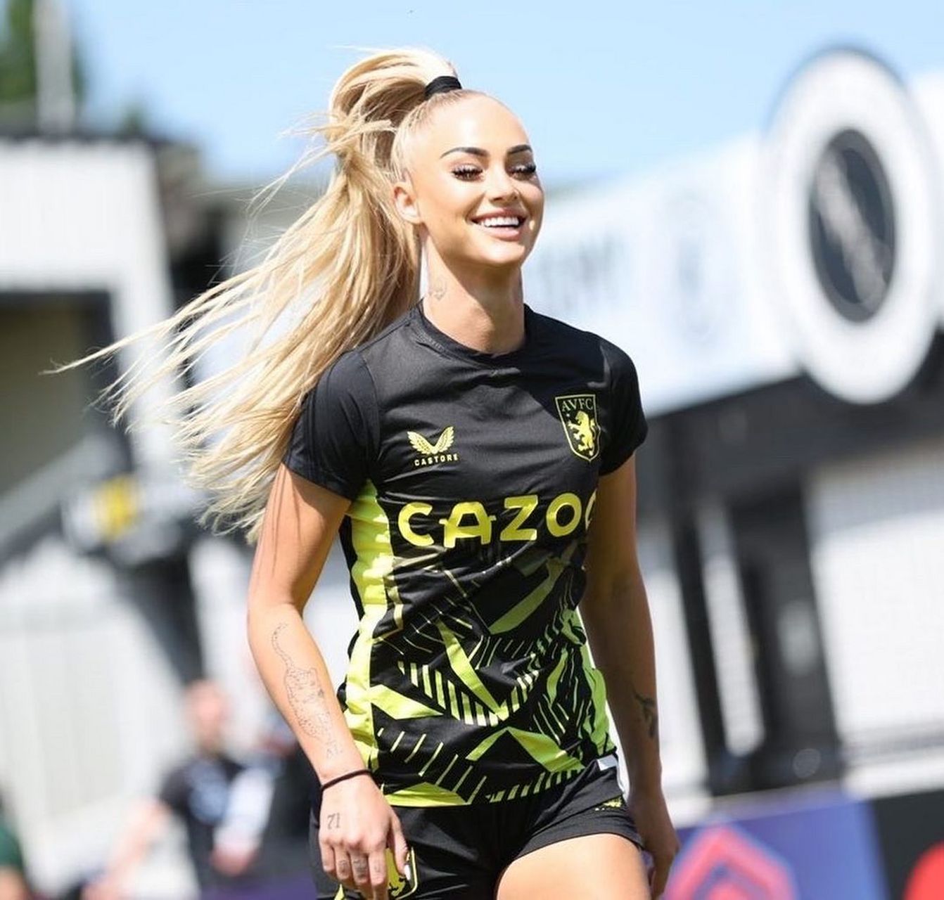 【足坛女生】第二期 被称之为最美足球球星#足球#  阿莉莎·萊曼