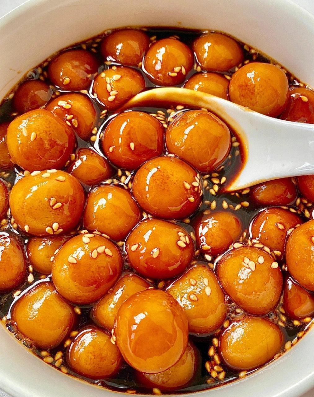 姨妈期必备的红糖圆子!暖宫驱寒!|哈喽姐妹们!