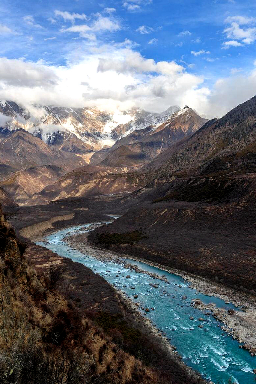 赞雅鲁藏布江大峡谷图片