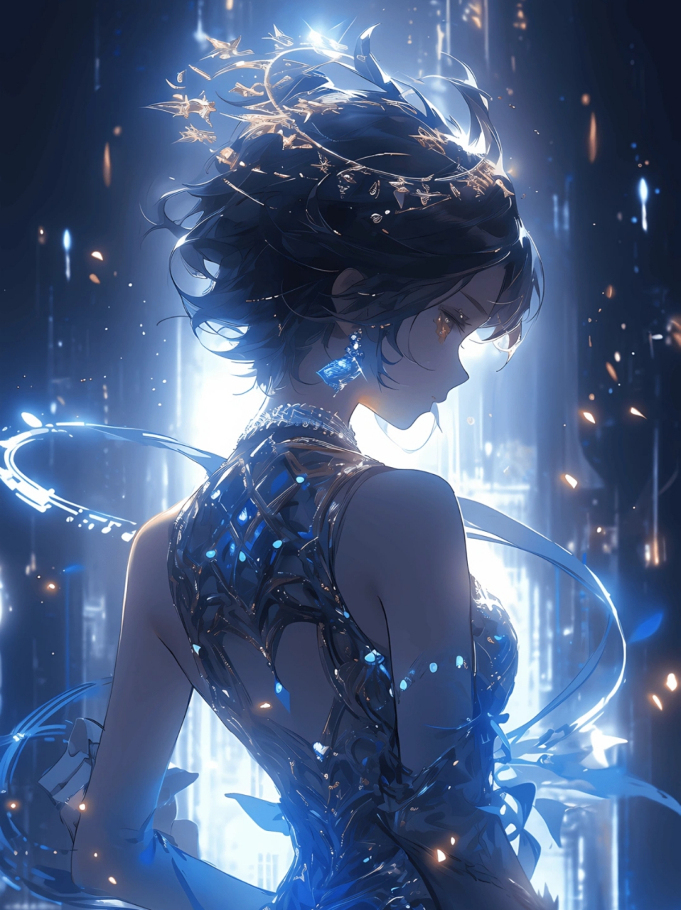 十二星座唯美魔法少女壁纸  每张壁纸有非常好的行星能量哦 太阳守护