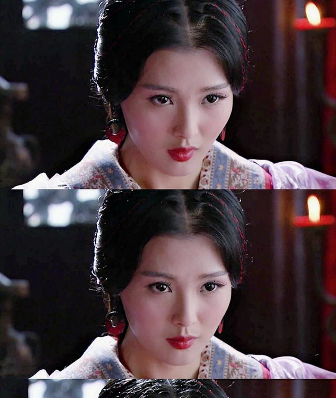 白庆琳,饰演《母仪天下》的王昭君,肌骨莹润,端庄与美艳兼具.