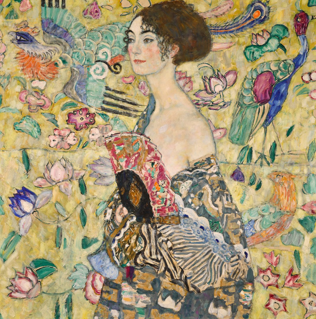 奥地利艺术家古斯塔夫·克里姆特(gustav klimt)最后一幅完成的画作