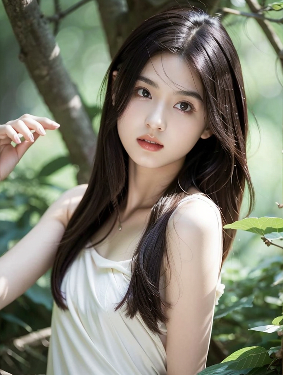 温柔恬静的青春美少女写真#街拍养眼美女# #性感美女# #气质美女