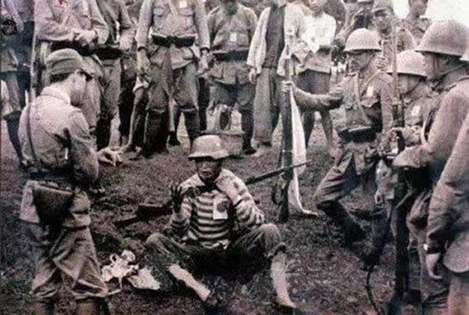 被日军俘虏的人,很少可以活着被救走,大都遭到了惨无人道的杀害