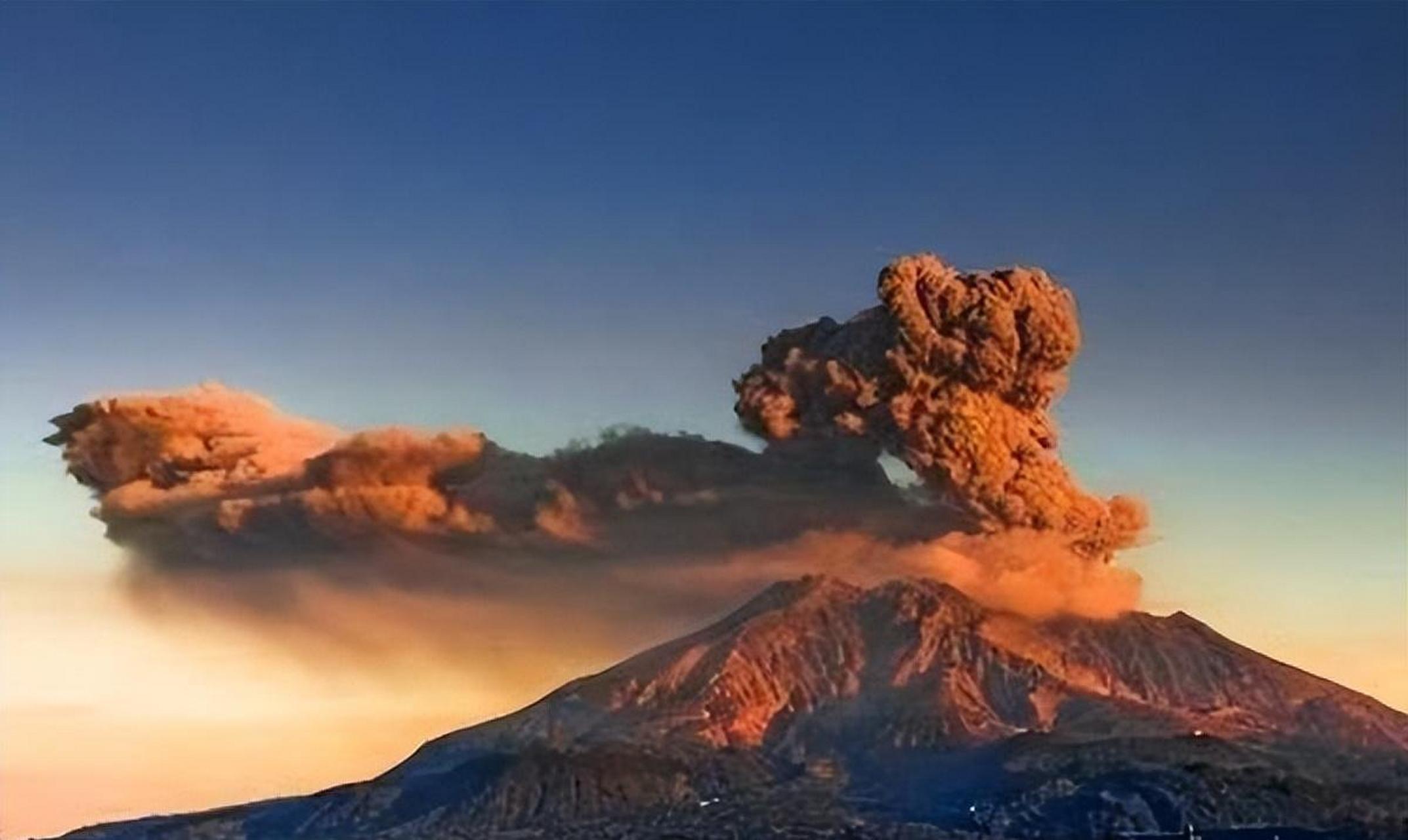 美国火山黄石图片