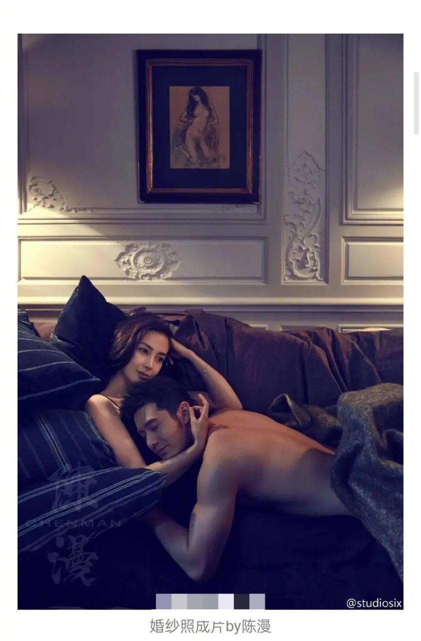 黄晓明和杨颖当初的婚纱照 拍的太唯美了, 是陈漫拍的,这,谁能想到?