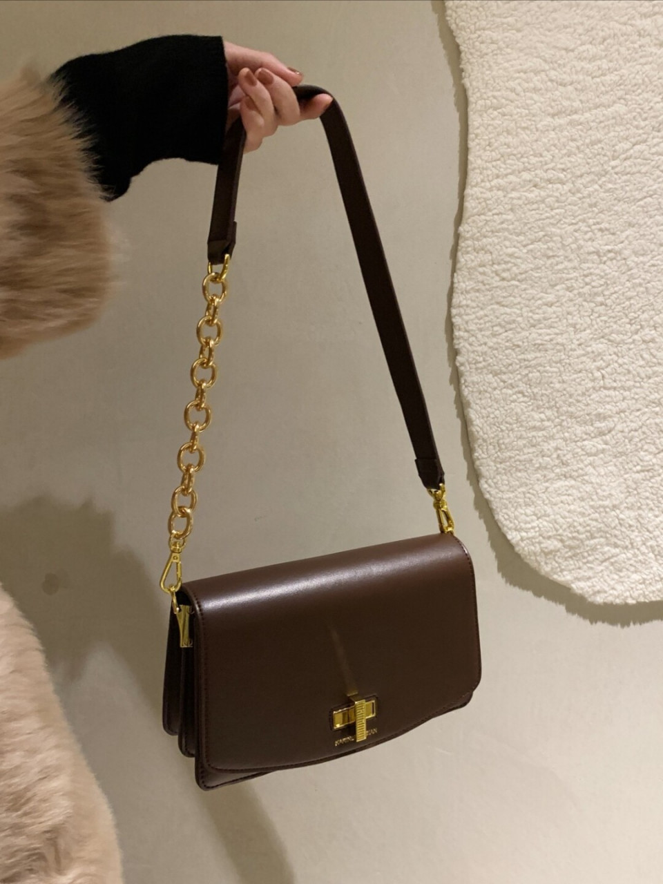 年度最火腋下包推荐# 法国奢品设计师karine arabian定制款腋下包