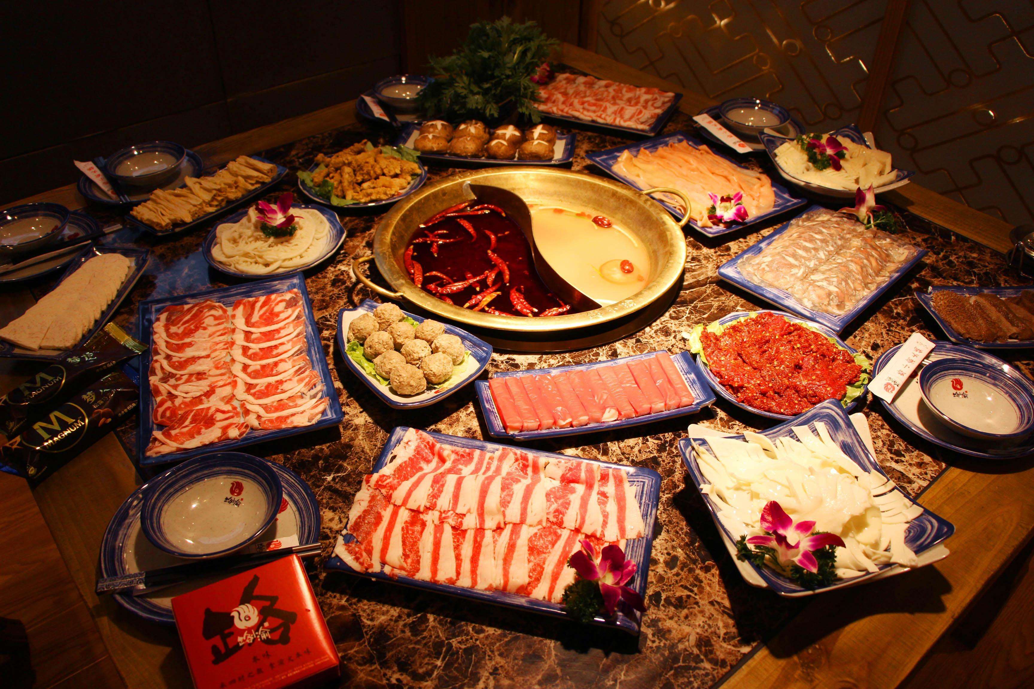 吃蝗绕谔火锅图片火锅食材火锅实图热气腾腾火锅找个火锅照片发