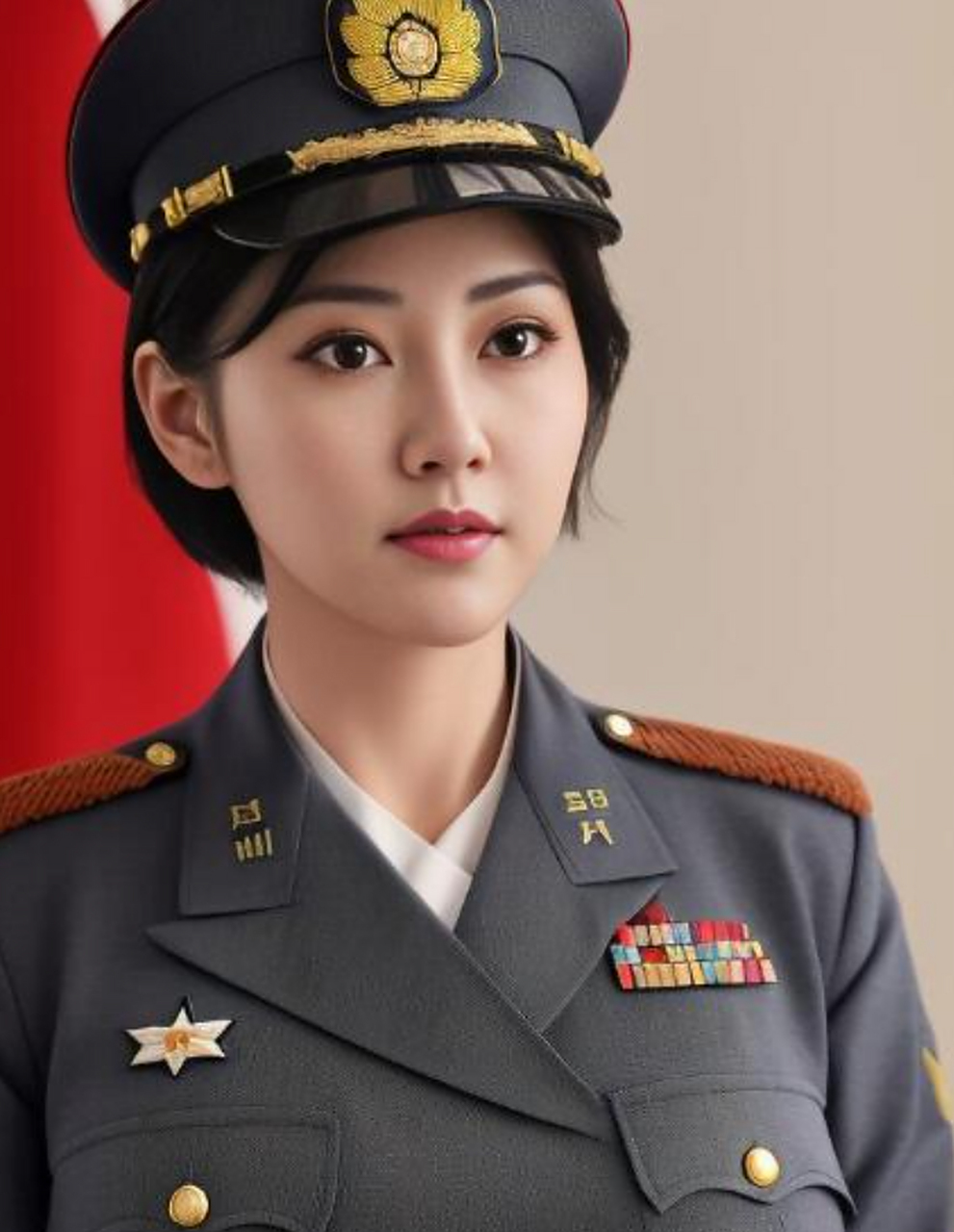 金美素是韩国警界中备受瞩目的"最美女警察"!那么,她到底有多美呢?